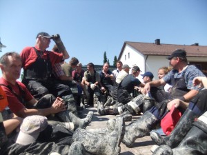 Die Kameraden aus Stephansposching und Loh