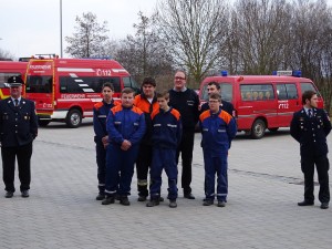 Die Stephansposchinger Teilnehmer Johannes Kermer, Herbert Endl, Niklas Karbstein, Josef Wittmann, Jugendwart Patrick Gauges, Jugendwart Lothar Hafner, Martin Esterbauer und Simon Ascherl (nicht im Bild)