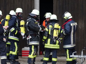 Geballte Atemschutztruppe