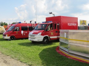 Unser GW-L1 reihte sich in die verschiedensten Feuerwehrfahrzeuge ein