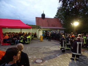 "Ein perfekt umgesetztes Motto der Brandschutzwoche" laut Färber.